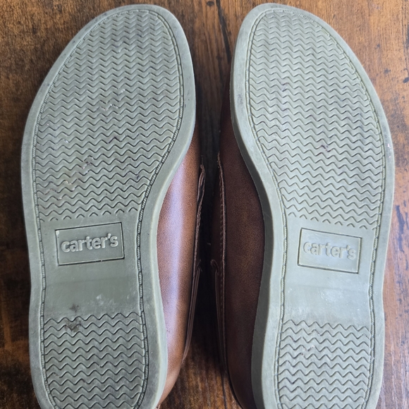 Carter's Boys Brown Boat Shoes - Size 12M - Picture 5 of 8